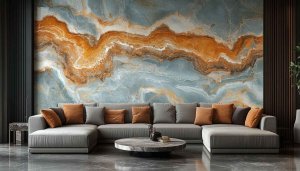 Abstract Marble Texture Wallpaper, 4k Wall Decor, Luxury Interior