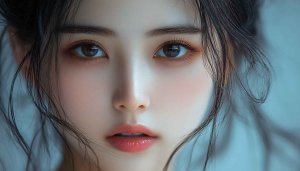 Beautiful Asian Girl Wallpaper, Portrait, 4k Wallpaper, Desktop Wallpaper