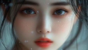 Woman Portrait Wallpaper, Beauty Face, 4K Stunning Visual