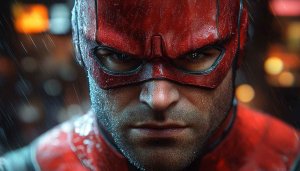 Daredevil Wallpaper: Intense Superhero Mask, Cinematic 4K Wallpaper