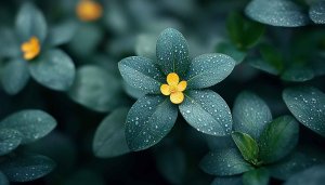 Yellow Flower Wallpaper: Nature Aesthetic, Plant Desktop Backgrounds