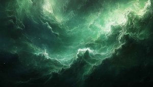 Green Nebula Wallpaper: 4K Space Backgrounds for Desktop & Mobile