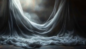 Abstract Fabric Wallpaper: Artistic Cloth Texture for Desktop Backgrounds
