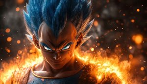 Vegeta Super Saiyan Blue Wallpaper | Dragon Ball Super