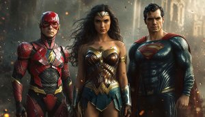 Justice League wallpaper, Wonder Woman, Superman, Flash 4K wallpaper