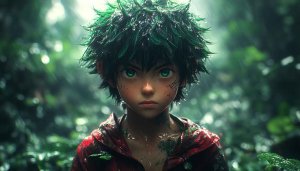 My Hero Academia Wallpaper: Izuku Midoriya 4K Anime Wallpaper