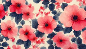 Floral Wallpaper: Pink Flowers, Spring Bloom, Aesthetic Desktop Backgrounds