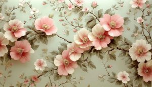 Pink Flowers Wallpaper, Floral Background, Desktop Wallpaper, Phone Wallpaper