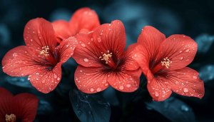 Red Flower Wallpaper: Floral, Nature, Plant for Desktop, Mobile