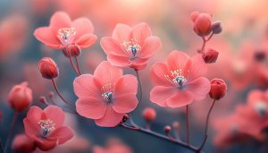 Pink Flower Wallpaper: Blossom, Floral, Desktop Background, Phone Wallpaper