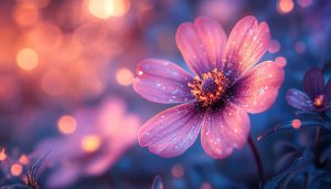 Aesthetic Flower Wallpaper: Pink Cosmos Flower for Desktop & Mobile