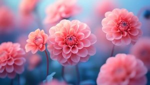 Pink Dahlia Flower Wallpaper: Desktop, Laptop, Mobile, 4K, HD