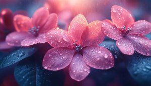 Pink Flower Wallpaper: Aesthetic Desktop Backgrounds, Laptop Wallpaper, 4K Wallpaper