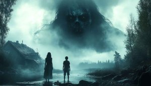 Horror Ghost Wallpaper, Scary Landscape, Spooky 4K Wallpaper
