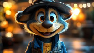 The Bad Guys Wallpaper: Mr. Wolf Cartoon Animated 4K