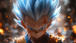Dragon Ball Z Wallpaper, Vegeta Ultra Instinct Artwork, Anime Character