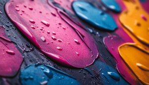 Colorful Abstract Art Paint Texture Wallpaper for Desktop Backgrounds