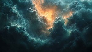 Nebula Space 4K Wallpaper for Desktop and Mobile Phone