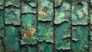 Green Grunge Texture Wallpaper for Desktop and Mobile Phones