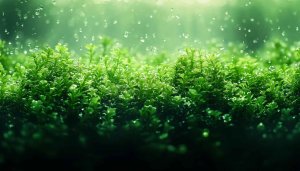 Green Moss Wallpaper: Nature, Plant, Water Drops 4K Background