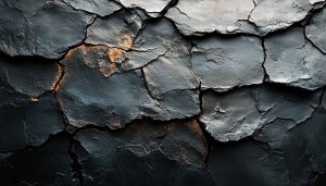 Textured Stone Wall Wallpaper: Dark Rock 4K Desktop Backgrounds