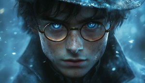 Harry Potter Wallpaper, Fantasy Movie Character Art, 4K Magical Theme