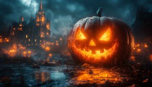 Halloween Pumpkin Wallpaper, Scary Halloween Night Wallpaper, Spooky Season HD