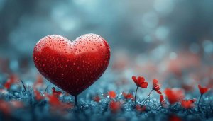 Romantic Heart Wallpaper: Love, Valentine's Day Background for Desktop