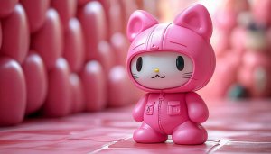 Hello Kitty Pink Toy 4k Wallpaper for Desktop and Laptop