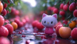Cute Hello Kitty wallpaper for desktop backgrounds & iPhone