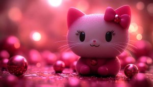 Hello Kitty Wallpaper, Pink Aesthetic Wallpaper, Cute Cartoon Wallpaper