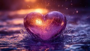 Love Heart Wallpaper: Romantic, Aesthetic, 4k Wallpaper, Phone, Desktop