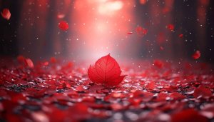 Red Leaves Wallpaper: Autumn, Aesthetic, 4K Backgrounds for Desktop