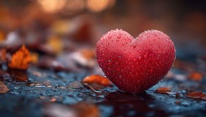 Love Heart Wallpaper 4K, Romantic Theme for Desktop and Mobile