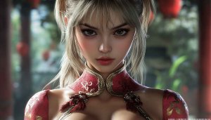 3D Girl Wallpaper, Chinese Dress, Character Wallpaper, Fantasy Wallpaper