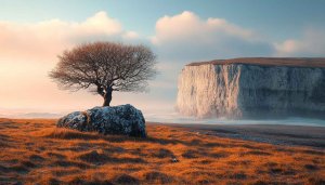 Cliff Wallpaper: Nature Landscape Wallpaper for Desktop & Phone Backgrounds