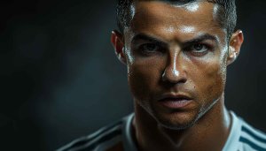 Cristiano Ronaldo Wallpaper - Football Star Portrait 4k Wallpaper