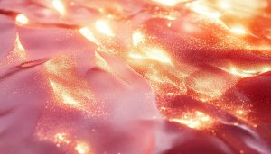 Pink Gold Glitter Wallpaper, Shimmer Background, Aesthetic, Desktop Wallpaper