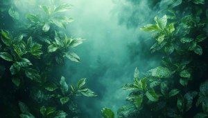 Green Leaf Wallpaper, Plant Wallpaper, Nature Wallpaper, 4K Wallpaper