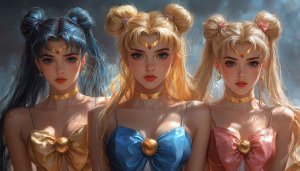 Sailor Moon Anime Wallpaper: Magical Girl Art, Desktop Backgrounds, 4K