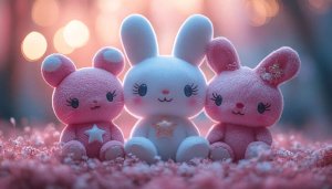 Cute Rabbit Wallpaper: Easter Bunny Desktop Backgrounds, 4k Wallpaper