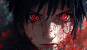 Sasuke Uchiha Anime Wallpaper: Sharingan Eyes 4k, Desktop Backgrounds