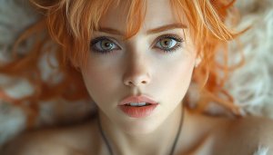 Portrait Wallpaper: Redhead Model 4K Wallpaper For Desktop & Laptop