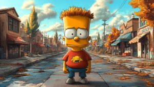 Bart Simpson Wallpaper: Cartoon Character, Simpsons, 4k, Desktop, iPhone
