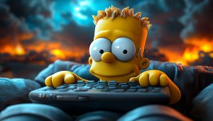 Bart Simpson Wallpaper: 4k, Desktop, Laptop, Cartoon, Funny