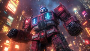 Optimus Prime Wallpaper: Transformers Robot, Cityscape HD, 4K Wallpaper