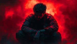 Man in Red Background HD Wallpaper for Desktop & Mobile