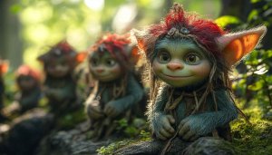 Cute Forest Elf Wallpaper: 4K Fantasy Creature Backgrounds for Desktop