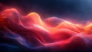 Aurora Sky Wallpaper, Cosmic Galaxy Scenery, Nebula Background 4K