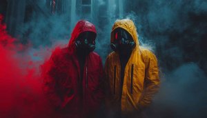 Gas Mask Wallpaper: 4K, Post-Apocalyptic, Mobile & Desktop Background